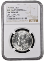 50C 1953 NGC UNC DETAILS