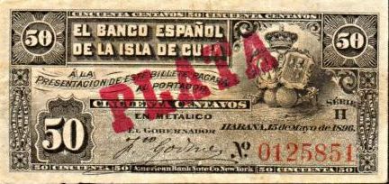 50 Centavos 1896 - Plata