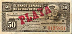 50 Centavos 1896 - Plata