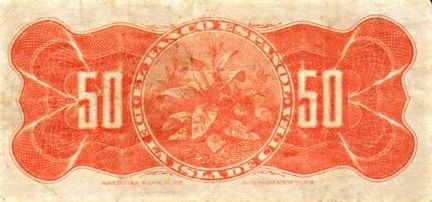 50 Centavos 1896 - Plata