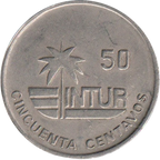50 Centavos 1989 Intur