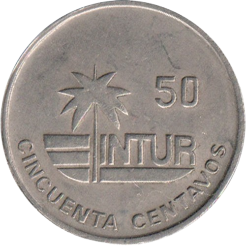 50 Centavos 1989 Intur