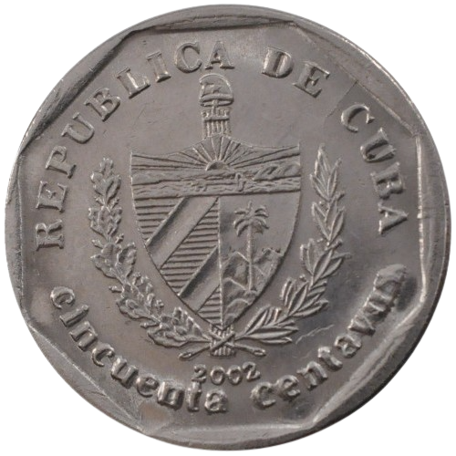 50 Centavos CUC 2002