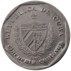50 Centavos CUC 2002