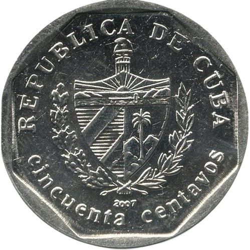 50 Centavos CUC 2007