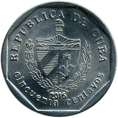 50 Centavos CUC 2016
