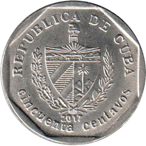 50 Centavos CUC 2017