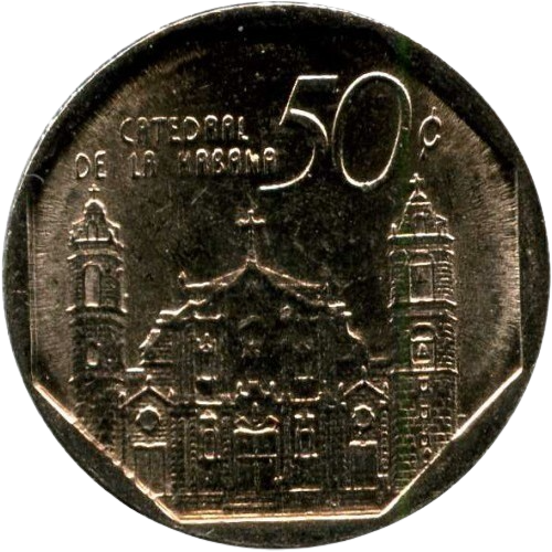50 Centavos CUC 2018