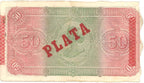 50 Pesos 1896 - Plata
