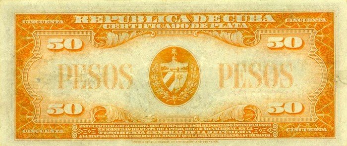 50 Pesos 1938