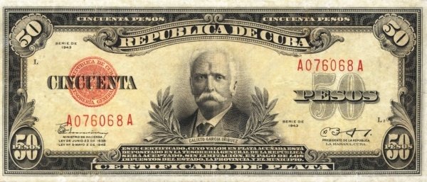 50 Pesos 1943