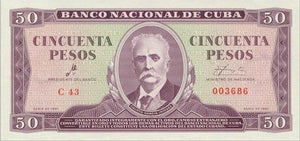 50 Pesos 1961 CHE