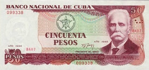 50 Pesos 1990