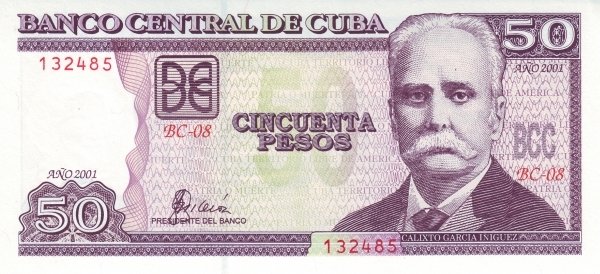 50 Pesos 2001