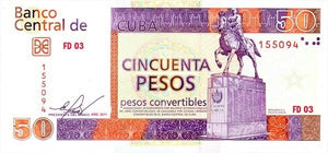 50 Pesos CUC 2011