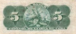 5 Centavos 1896 - Plata
