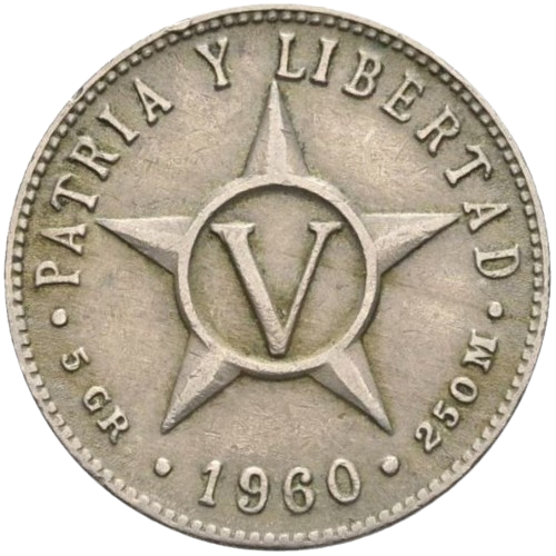 5 Centavos 1960