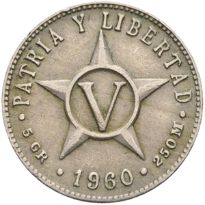 5 Centavos 1960
