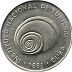 5 Centavos 1981 Intur - Denominación SIN número 5