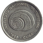 5 Centavos 1989 Intur - Magnético