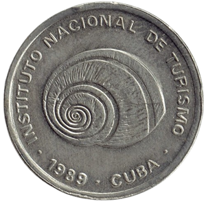 5 Centavos 1989 Intur - Magnético
