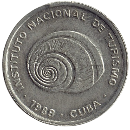 5 Centavos 1989 Intur - Magnético
