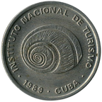 5 Centavos 1989 Intur - No magnético