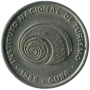 5 Centavos 1989 Intur - No magnético