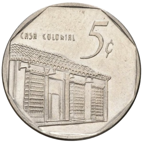 5 Centavos CUC 1996