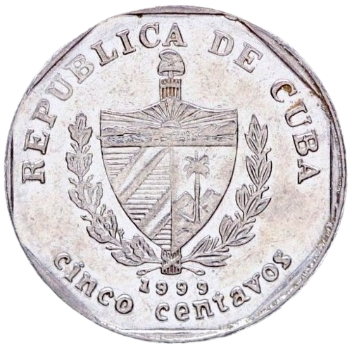 5 Centavos CUC 1999