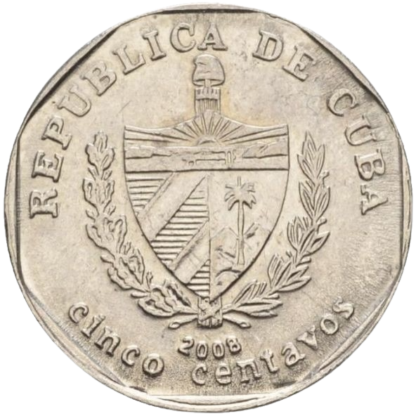 5 Centavos CUC 2008