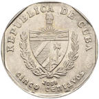 5 Centavos CUC 2008