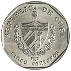 5 Centavos CUC 2009
