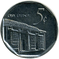 5 Centavos CUC 2013