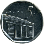 5 Centavos CUC 2013