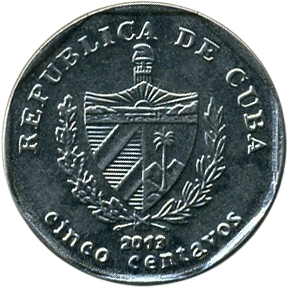 5 Centavos CUC 2013