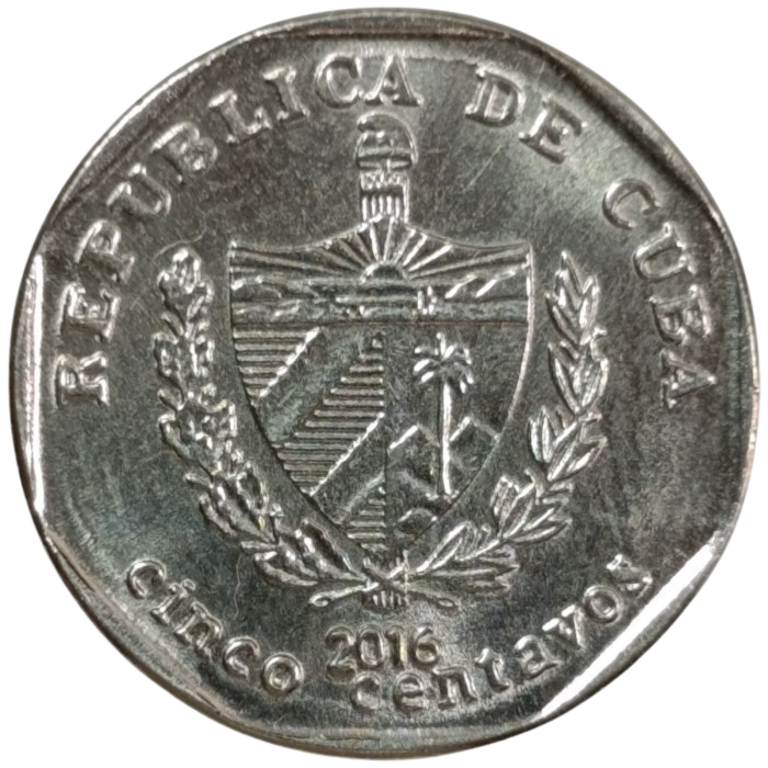 5 Centavos CUC 2016
