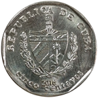 5 Centavos CUC 2016