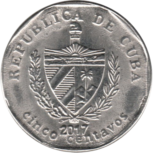 5 Centavos CUC 2017