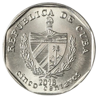 5 Centavos CUC 2018