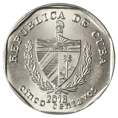 5 Centavos CUC 2018