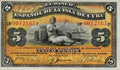 5 Pesos 1896