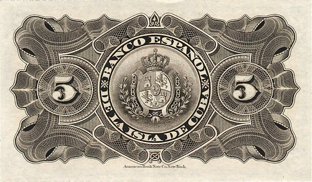 5 Pesos 1897