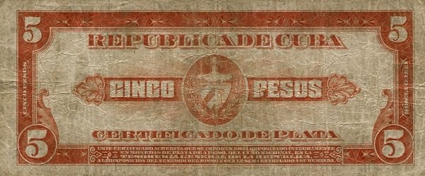 5 Pesos 1936
