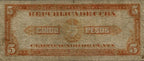 5 Pesos 1943