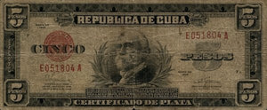 5 Pesos 1945