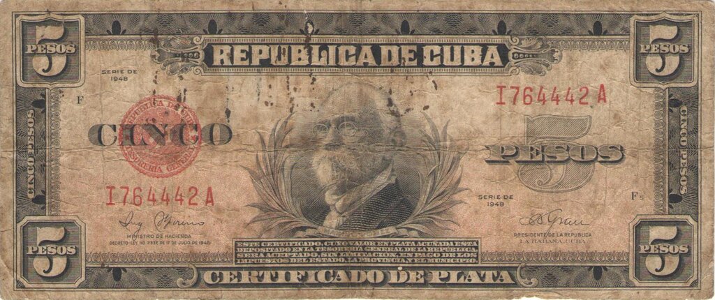 5 Pesos 1948
