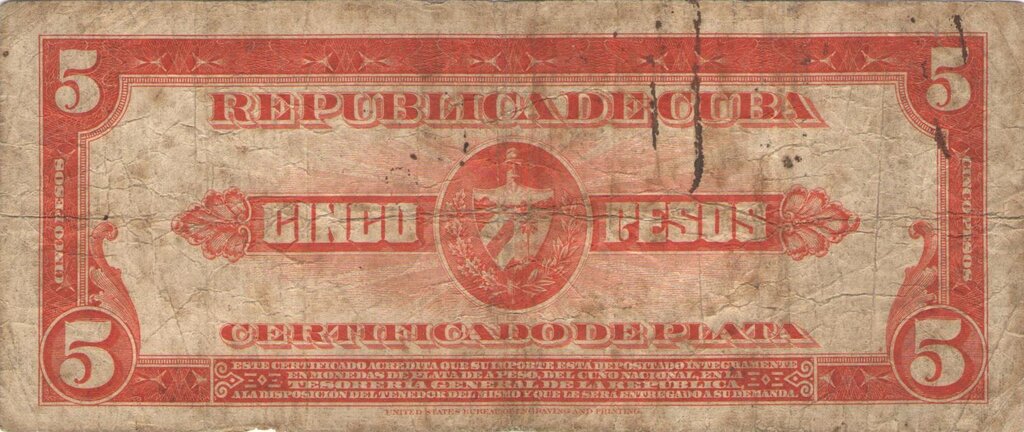 5 Pesos 1948