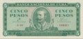5 Pesos 1961 CHE