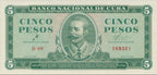 5 Pesos 1961 CHE